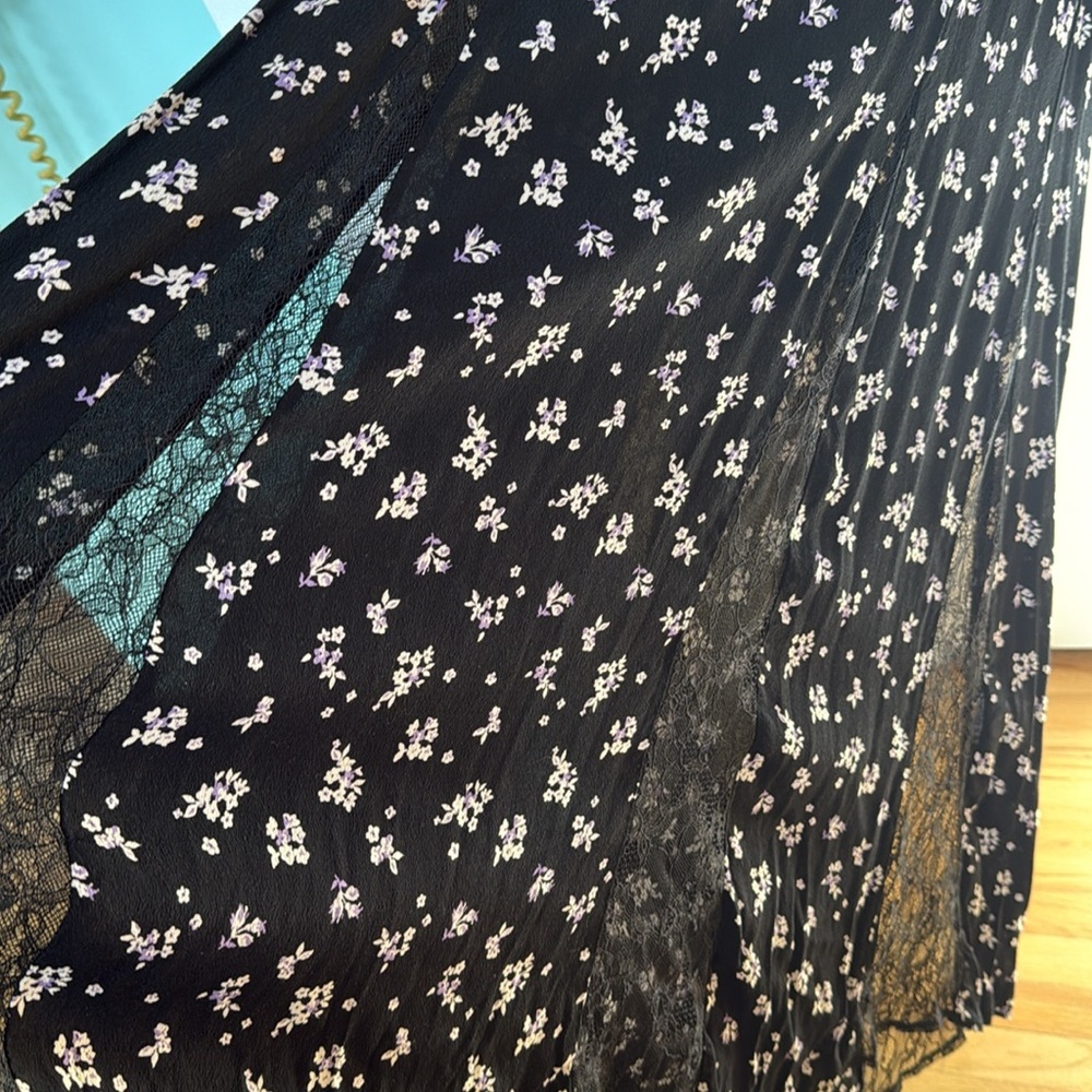 Forever 21 Black Floral Maxi Dress - Picture 13 of 14